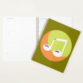Trillende Muzieknoot Dubbele Achtste Planner (Display)