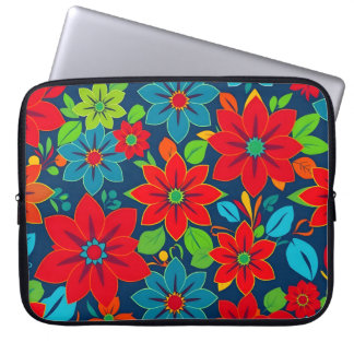 Trillende Naadloze Patroon Neopreen Laptop Hoes 13