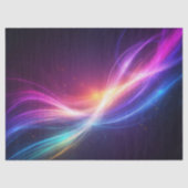 Trillende Neon Golf Tissuepapier (Voorkant)