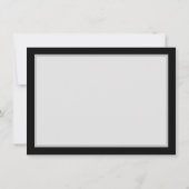 Trillende oneindigheid met regenboogvlinder op zwa notitiekaartje (Achterkant)