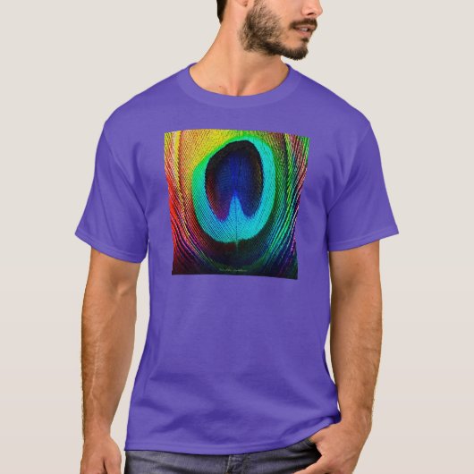 Trillende Pauwveer T-shirt (Voorkant)