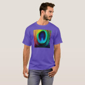 Trillende Pauwveer T-shirt (Voorkant volledig)