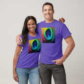 Trillende Pauwveer T-shirt (Unisex)
