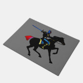 Trillende Ridder Canvas Print Planner Deurmat (Schuin)