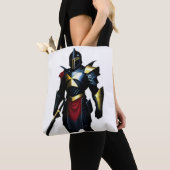 Trillende Ridder Mini Tote Tas (Dichtbij)