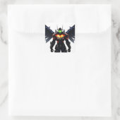 Trillende Ridder Vierkante Sticker (Tas)