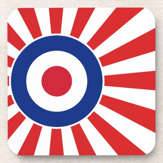 Trillende Rondel Mods JAPAN Doel Scooter Onderzetter (Voorkant)