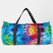 Trillende Tie Dye Barsting Weekendtas Plunjezak (Voorkant)