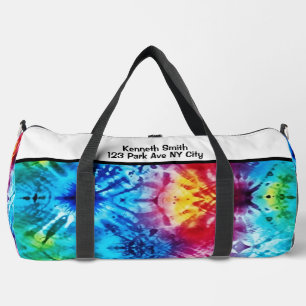 Trillende Tie Dye-uitbarsting Stijlvolle Gear-tas Plunjezak