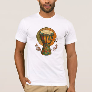 Trillende Tribale Ritmiek T-shirt