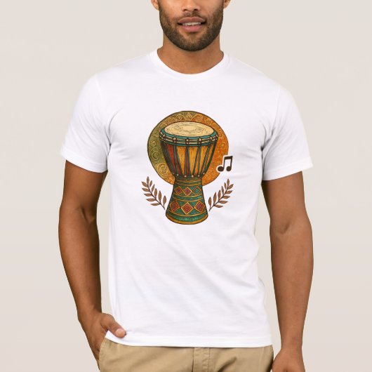Trillende Tribale Ritmiek T-shirt (Voorkant)