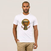 Trillende Tribale Ritmiek T-shirt (Voorkant volledig)