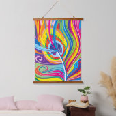 Trillende Veer Bries Hangend Wandkleed (Slaapkamer)