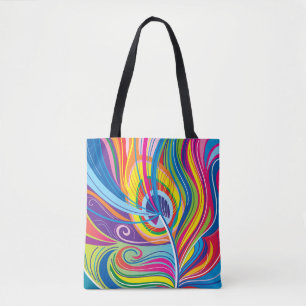 Trillende Veer Bries Tote Bag