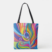 Trillende Veer Bries Tote Bag (Achterkant)
