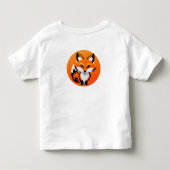 Trillende Vossekop Kinder Shirts (Achterkant)