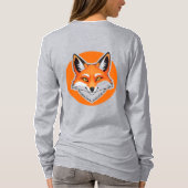 Trillende Vossekop T-shirt (Achterkant)