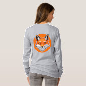 Trillende Vossekop T-shirt (Achterkant volledig)