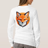 Trillende Vossekop T-shirt (Achterkant)