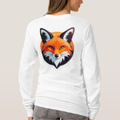 Trillende Vossen Kop T-shirt (Achterkant)