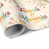 "Trillende Vriendschapsvibes" Cadeaupapier (Rol Hoek)
