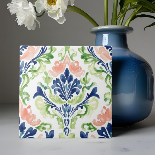 Trillende Waterverf Tegeltje