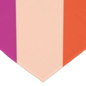 Trillende zomerstrepen, diagonaal korte tafelloper (Hoek)