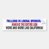 TRILLIES IN LIBERALE UITGAVEN... BUMPERSTICKER (Voorkant)