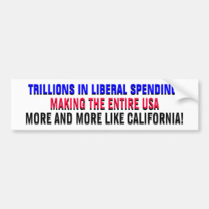 TRILLIES IN LIBERALE UITGAVEN... BUMPERSTICKER
