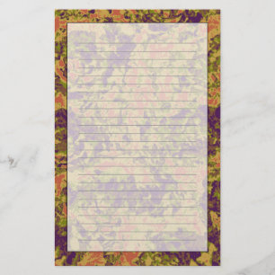 Trilling-bloemcamouflage Briefpapier