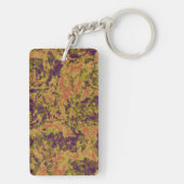 Trilling-bloemcamouflage Sleutelhanger (achterkant)