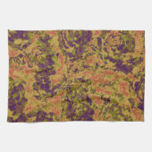 Trilling-bloemcamouflage Theedoek (Horizontaal)