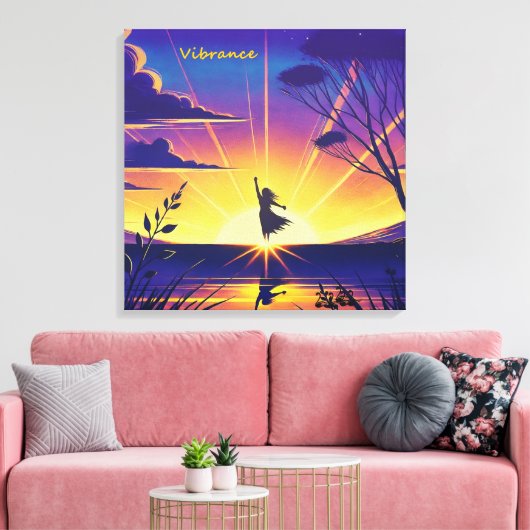 Trilling Canvas Afdruk (Insitu (Woonkamer))