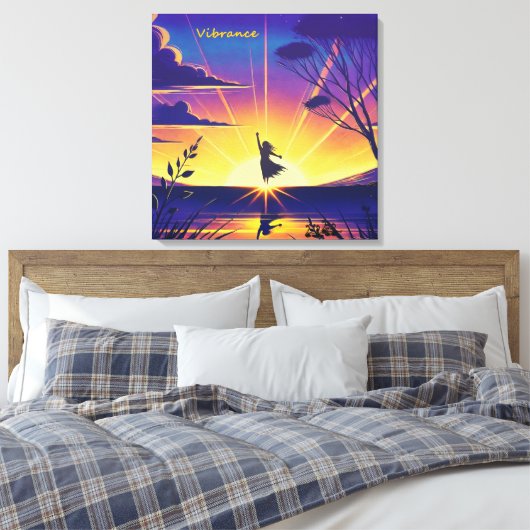 Trilling Canvas Afdruk (Insitu (Slaapkamer))