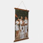 Trilling in de wand van het gezin hangend wandkleed (Gebogen)