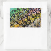 Trilling Rechthoekige Sticker (Tas)