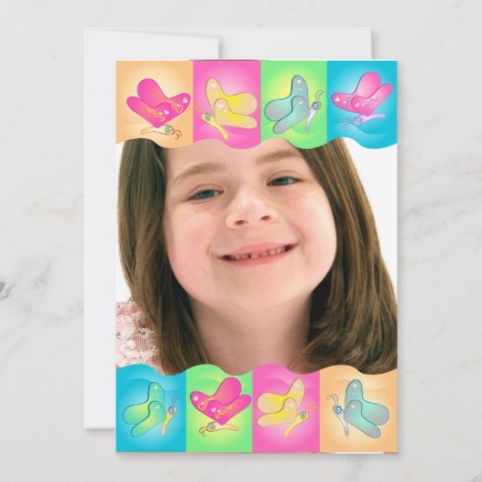 Trilling-vlinder Kaart (Achterkant)