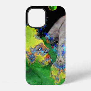 TRILLINGEN VAN MATERIE Groen Fractale Vrouw iPhone 12 Hoesje