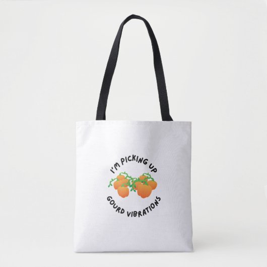 Trillingen van pompoenen tote bag (Voorkant)