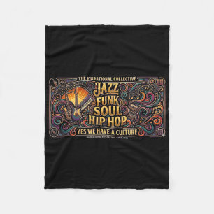 Trillingscollectief jazz funk soul hiphop fleece deken