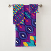 trillingsgolf bad handdoek (Insitu)