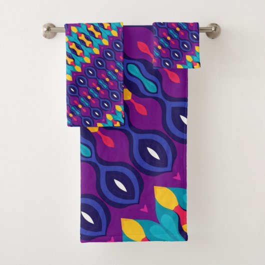 trillingsgolf bad handdoek (Insitu)