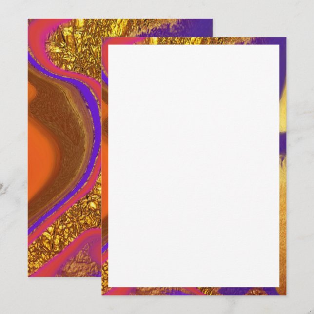 trillingskleuren kunst (Voorkant / Achterkant)