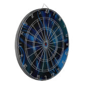 trillingskleuren kunst dartbord (Voorkant Links)