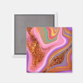 trillingskleuren kunst magneet (Voorkant / Achterkant)