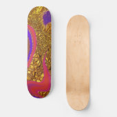 trillingskleuren kunst persoonlijk skateboard (Voorkant)