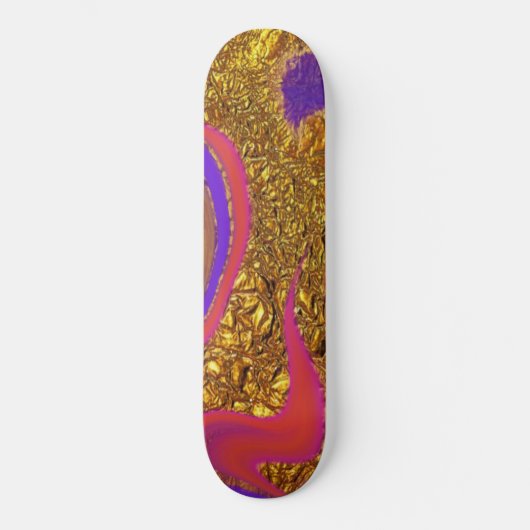 trillingskleuren kunst persoonlijk skateboard (Voorkant)