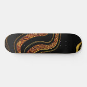 trillingskleuren kunst persoonlijk skateboard (Horizontaal)