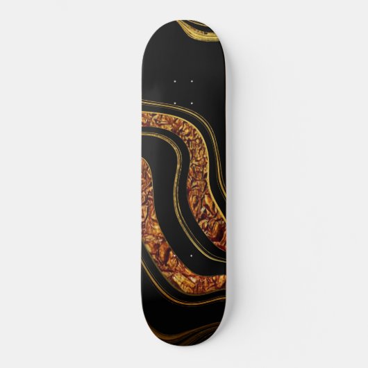 trillingskleuren kunst persoonlijk skateboard (Voorkant)