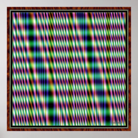 Trillingslijnen Poster (Voorkant)